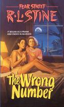 Couverture du livre « The Wrong Number » de R. L. Stine aux éditions Epagine