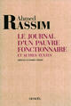 Couverture du livre « Le journal d'un pauvre fonctionnaire et autres textes » de Ahmed Rassim aux éditions Denoel