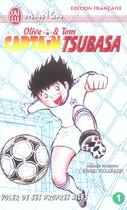 Couverture du livre « Olive et Tom ; Captain Tsubasa T.1 ; voler de ses propres ailes » de Yoichi Takahashi aux éditions J'ai Lu