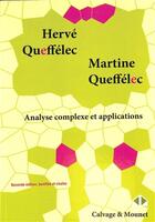 Couverture du livre « Analyse complexe et applications » de Herve Queffelec et Martine Queffelec aux éditions Calvage Mounet