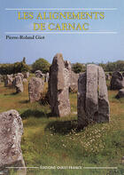 Couverture du livre « Les alignements de carnac » de Giot P-Renouard M aux éditions Ouest France