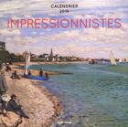 Couverture du livre « Calendrier mural 2016 ; impressionnistes » de  aux éditions Hugo Image