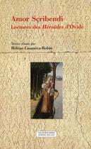 Couverture du livre « Amor scribendi » de Casanova-Robin/Helen aux éditions Millon