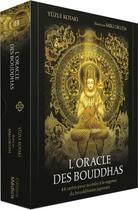 Couverture du livre « L'oracle des bouddhas : 44 cartes pour accéder à la sagesse du bouddhisme japonais » de Miki Okuda et Yuzui Kotaki aux éditions Medicis
