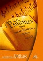 Couverture du livre « Livret de partitions - les psaumes pour tous les dimanches et fetes annee a » de  aux éditions Adf Musique