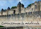 Couverture du livre « Carcassonne la medievale calendrier mural 2018 din a3 horizo - carcassonne en languedoc une v » de Hanel Photogr aux éditions Calvendo