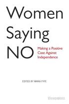 Couverture du livre « Women Saying No » de Maria Fyfe aux éditions Luath Press Ltd
