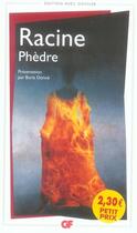 Couverture du livre « Phedre ne » de Jean Racine aux éditions Flammarion