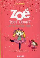 Couverture du livre « Zoé tout court et le terrible tutu » de Charise Mericle Harper aux éditions Nathan