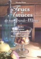 Couverture du livre « Trucs et astuces de nos grands-mères » de Nicolas Priou aux éditions Terres Bleues
