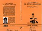 Couverture du livre « Les femmes de lettres birmanes » de  aux éditions L'harmattan