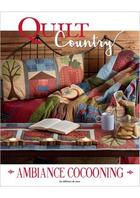 Couverture du livre « Ambiance cocconing ; quilt country » de  aux éditions De Saxe