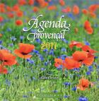 Couverture du livre « Agenda provençal ; coquelicots ; grand format (2017) » de Alain Christof aux éditions Equinoxe