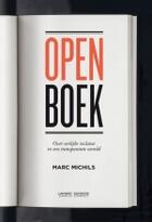 Couverture du livre « Open boek » de Marc Michils aux éditions Uitgeverij Lannoo