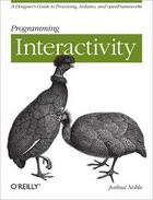 Couverture du livre « Programming Interactivity » de Joshua Noble aux éditions O Reilly