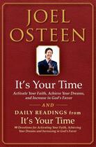 Couverture du livre « It's Your Time and Daily Readings from It's Your Time Boxed Set » de Joel Osteen aux éditions Howard Books