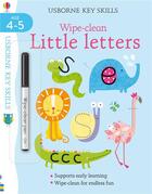 Couverture du livre « Early years little letters ; age to 4/5 » de Jessica Greenwell et Sally Payne aux éditions Usborne
