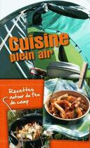 Couverture du livre « Cuisine plein air ; recettes autour du feu de camp » de  aux éditions Parragon