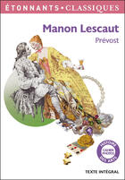 Couverture du livre « Manon Lescaut » de Abbé Prévost aux éditions Flammarion