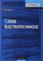 Couverture du livre « Génie électrotechnique » de Warne-D.F aux éditions Dunod