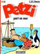 Couverture du livre « Petzi t.20 : Petzi part en mer » de Carla Hansen et Vilhelm Hansen aux éditions Casterman