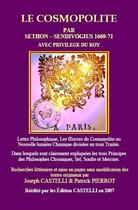 Couverture du livre « Le cosmopolite » de Joseph Castelli et Patrick Pierrot aux éditions Castelli