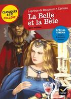 Couverture du livre « La belle et la bête » de Jean Cocteau et Jeanne-Marie Leprince De Beaumont aux éditions Hatier