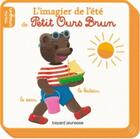 Couverture du livre « L'imagier de l'ete de petit ours brun » de Daniele Bour aux éditions Bayard Jeunesse