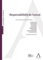 Couverture du livre « Responsabilité de l'avocat » de  aux éditions Anthemis