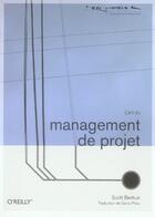 Couverture du livre « L'art du management de projet » de Berkun aux éditions O Reilly France
