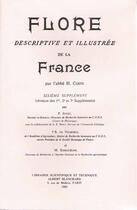 Couverture du livre « Flore descriptive et illustrée de la France ; 6e supplément » de P Jovet et R De Vilmorin aux éditions Blanchard