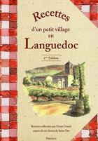 Couverture du livre « Recettes d'un petit village en Languedoc (2e édition) » de Denis Cristol aux éditions Fleurines