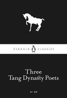 Couverture du livre « Three Tang Dynasty Poets » de  aux éditions Adult Pbs