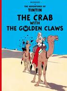 Couverture du livre « The crab with the golden claws » de Herge aux éditions Casterman
