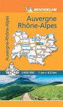 Couverture du livre « Mini cr auvergne rhone alpes » de Collectif Michelin aux éditions Michelin