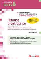 Couverture du livre « DCG 6 - Exercices corrigés Finance d'entreprise : 20 cas pratiques - 5 sujets types - Intègre le PCG 2025 (arrêté 26 décembre 2023 portant homologation des règlements de l'ANC) (4e édition) » de Pascale Recroix aux éditions Gualino