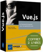 Couverture du livre « Vue.js : le framework progressif pour vos applications web » de Christian Vigouroux et Yoann Gauchard aux éditions Eni
