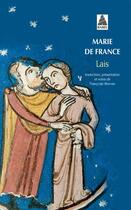 Couverture du livre « Lais » de Marie De France aux éditions Actes Sud