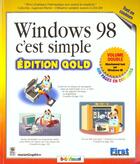 Couverture du livre « Windows 98 ; C'Est Simple » de Idg aux éditions First Interactive