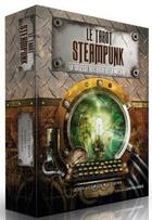 Couverture du livre « Le tarot steampunk ; la sagesse des dieux de la machine ; coffret » de John Matthews et Caitlin Matthews aux éditions Contre-dires