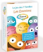Couverture du livre « Les émotions ; le jeu des 7 familles » de Emilie Ruiz et Frederique Cuisinier aux éditions Didemo