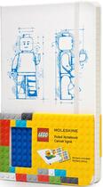 Couverture du livre « Carnet Lego grand format ligné » de  aux éditions Moleskine