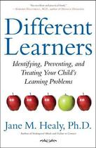 Couverture du livre « Different Learners » de Healy Jane M aux éditions Simon & Schuster