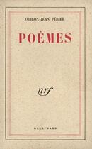 Couverture du livre « Poemes » de Odilon-Jean Perier aux éditions Gallimard (patrimoine Numerise)