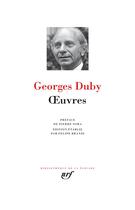 Couverture du livre « Oeuvres » de Georges Duby aux éditions Gallimard
