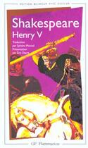 Couverture du livre « Henry V » de William Shakespeare aux éditions Flammarion