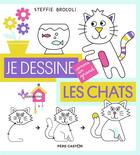 Couverture du livre « Je dessine comme un grand - les chats » de Steffie Brocoli aux éditions Pere Castor
