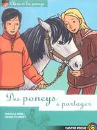 Couverture du livre « Clara Et Les Poneys T.11 Des Poneys A Partager » de Mirej Mireille aux éditions Pere Castor