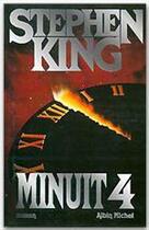 Couverture du livre « Minuit 4 » de Stephen King aux éditions Albin Michel