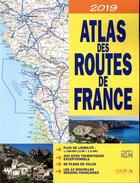 Couverture du livre « Atlas des routes de France (édition 2019) » de  aux éditions Solar